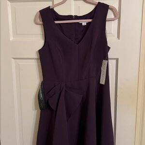 Kay Unger Deep Purple Maxi Dress Size 8 Never Worn